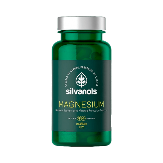 MAGNESIUM (120 kapsulas) 72g, SILVANOLS